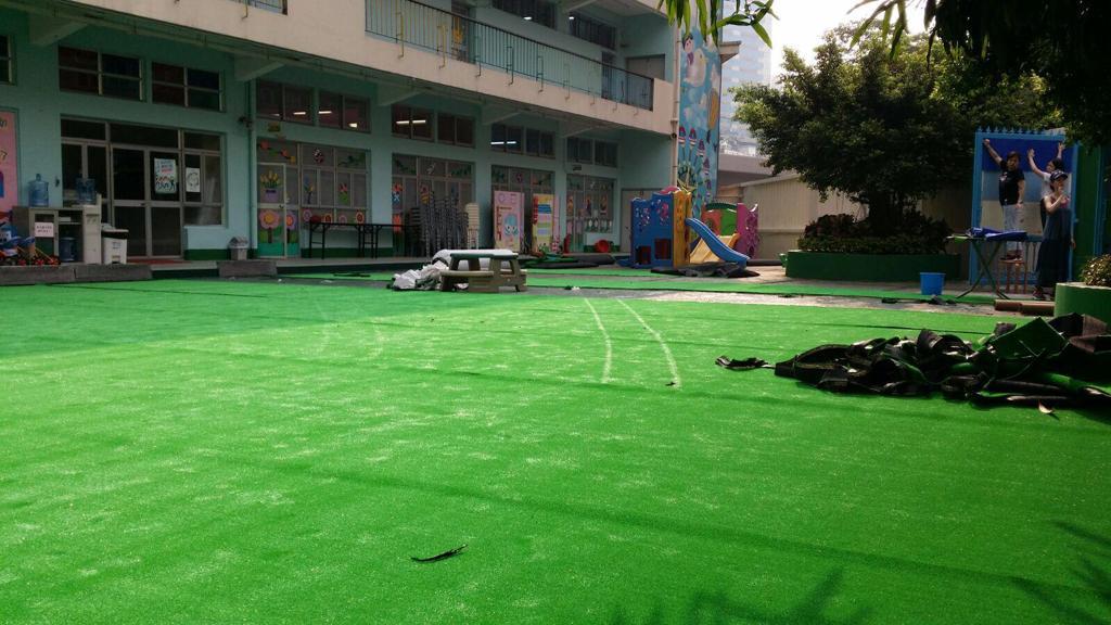 AT801人造草皮 Artificial Grass 人造草皮鋪設綠化工程 (路德會官塘書院)