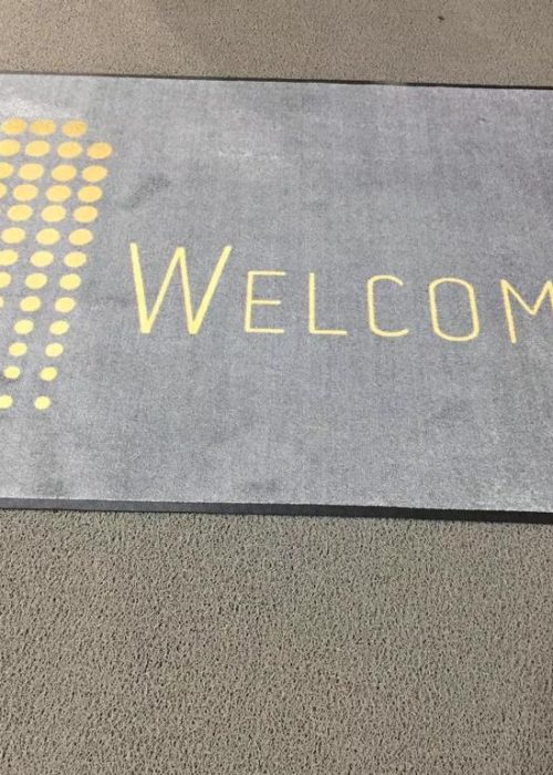 Logo地毯訂製 (Logo Mat Welcome)